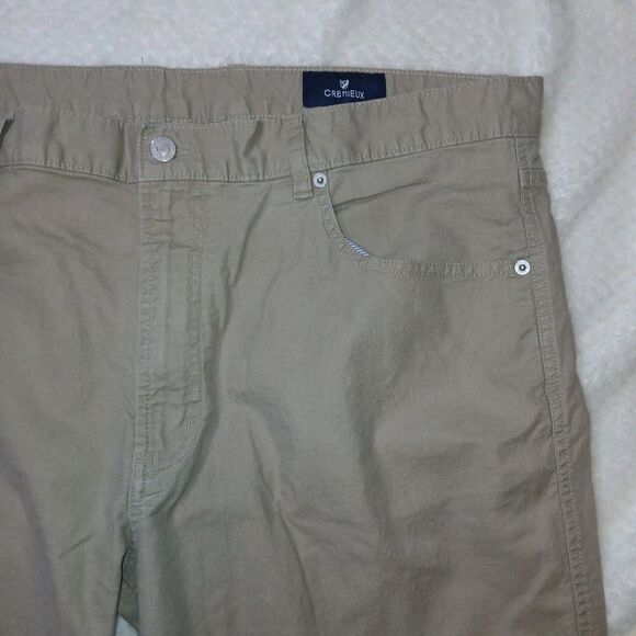 Mens Cremieux Classics Khaki Tan Color Jeans 40X30 Comfort Work Or Everyday Wear - Picture 12 of 16